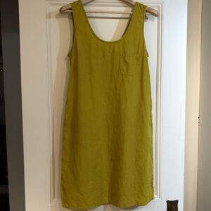 notPERFECTLINEN Yellow Dress